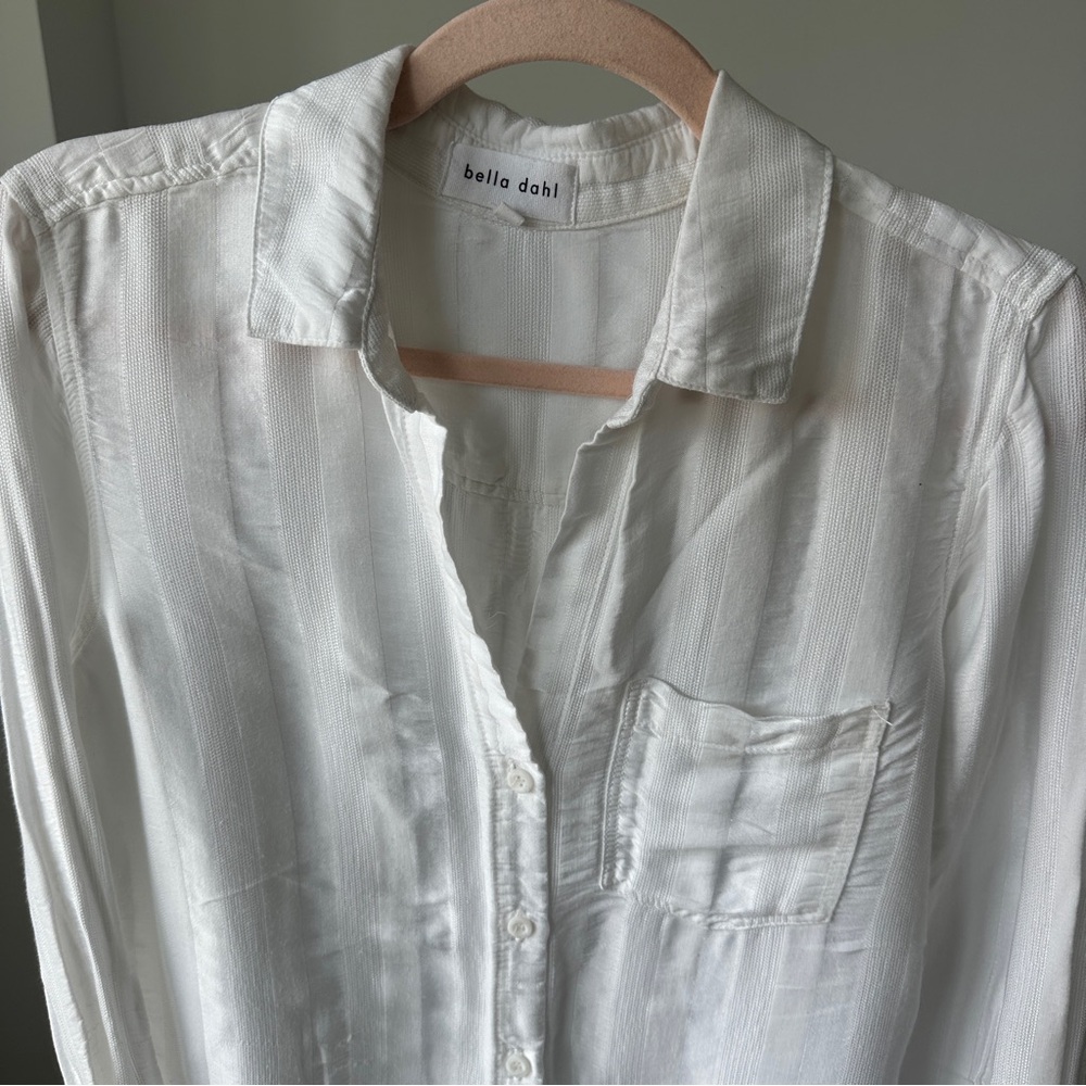 Bella Dahl Crisp White Shirt